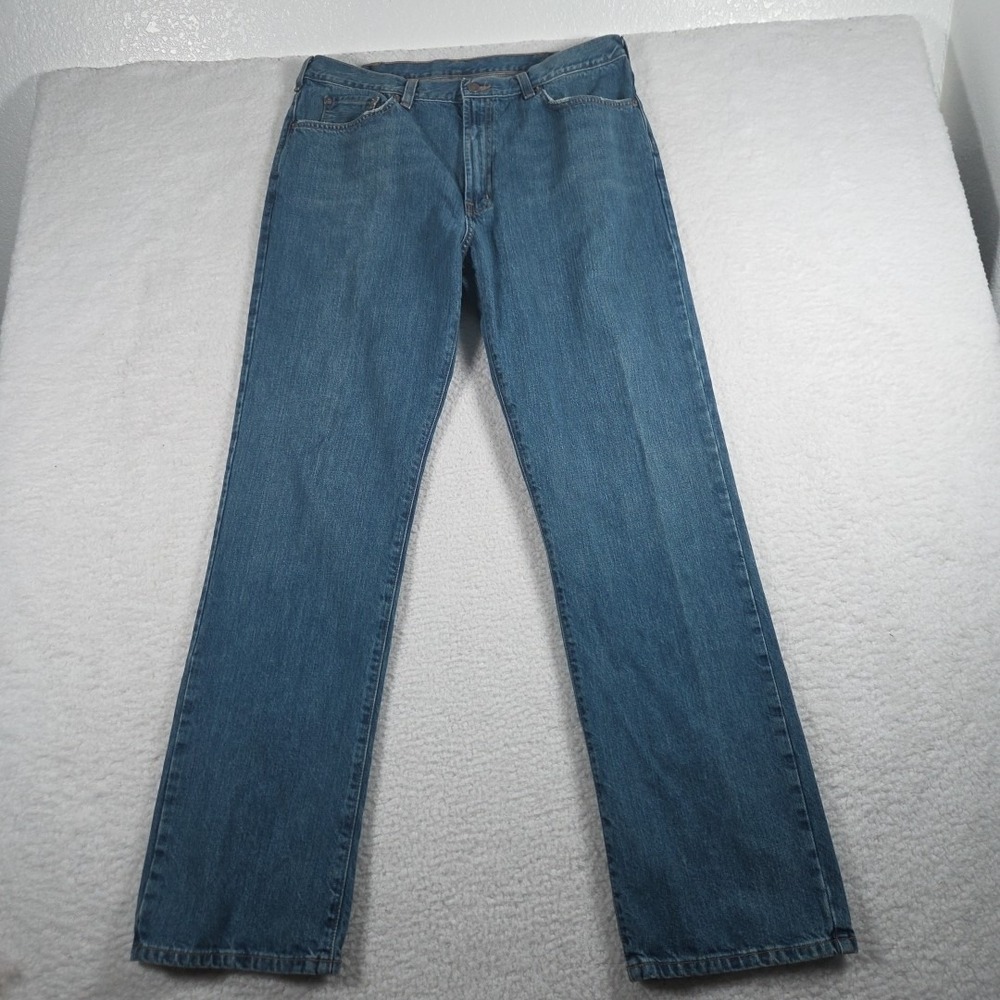 Polo Ralph Lauren Vintage Jeans Men's Size 36x34 Blue Denim Western